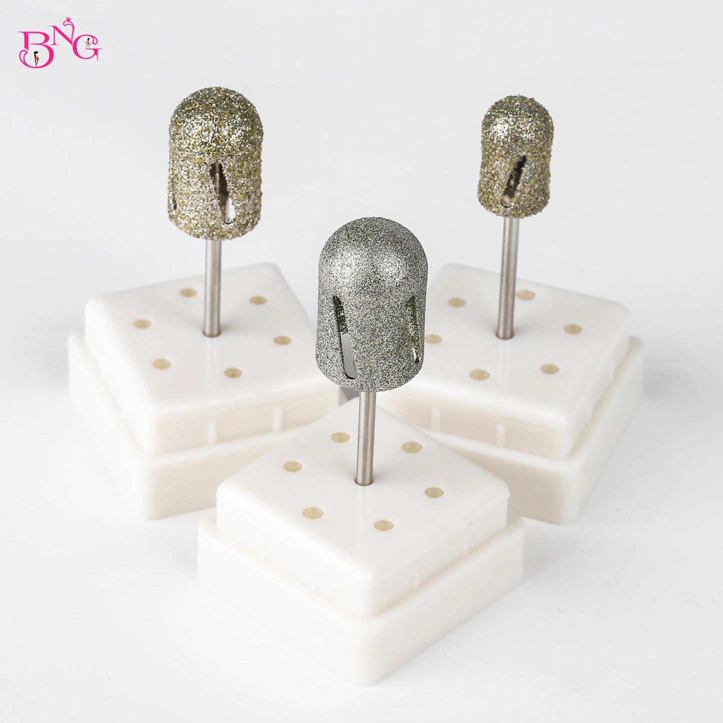 80/120# Nail Drill Bit Diamond pedicure polish Cap Foot Callus Cuticle Cutter Burr Manicure Accessories Milling Electric File