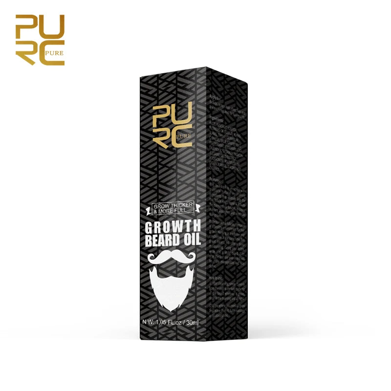 PURC Beard Oil for Men Nourishing Soften Beard Grooming Treatment Hair Oil Beard Care