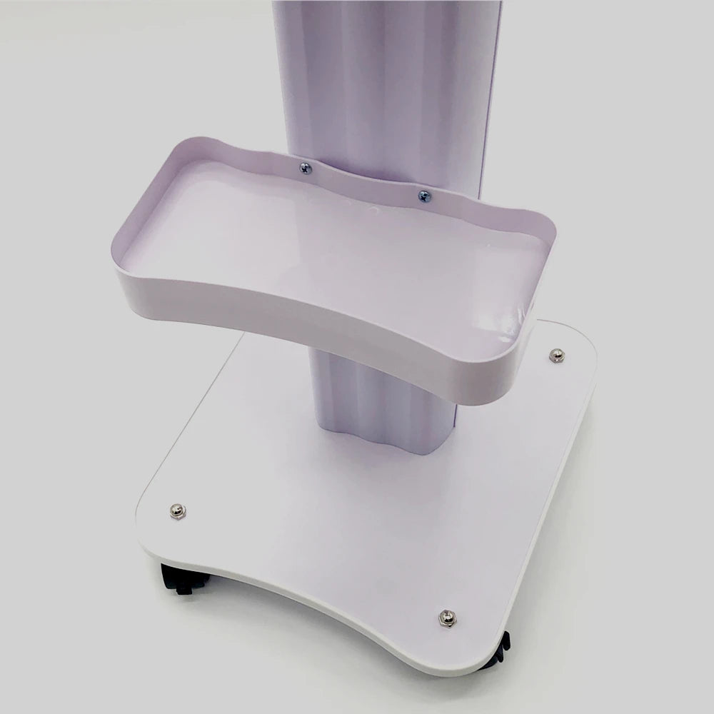 ABS Beauty Salon Trolley Salon Use Pedestal Rolling Cart Wheel Aluminum Stand Personal Care Appliance Parts
