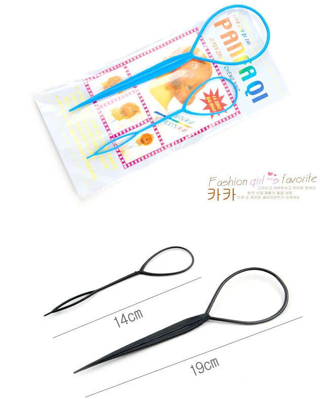Portable Pattern Pull Pin Magic Wear Hair Stick Hairband Hair Accessories Women Girls Plate Pins Styling Quick Dish Wholesale