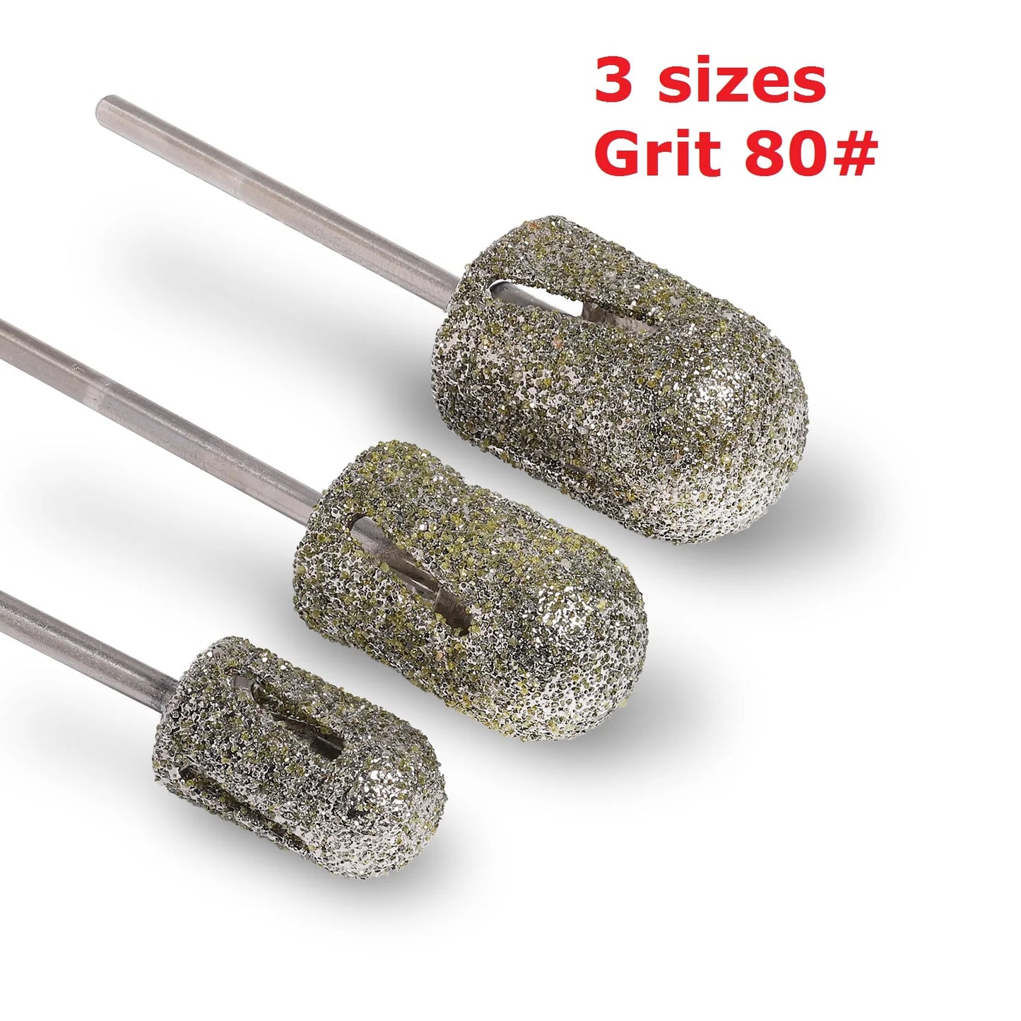 80/120# Nail Drill Bit Diamond pedicure polish Cap Foot Callus Cuticle Cutter Burr Manicure Accessories Milling Electric File