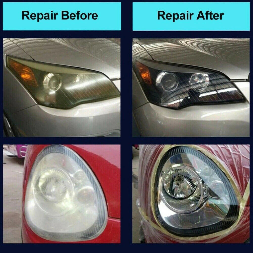 Headlight Polishing Steam Fumigator Restoration Kit Mug Steamer US EU Power Supply Evaporator Car Headlight Renovation Tools