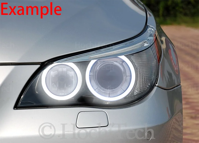 High Quality SMD Cotton Light Switchback LED Angel Eye Ring Kit For BMW E30 E32 E34 Car Accessories