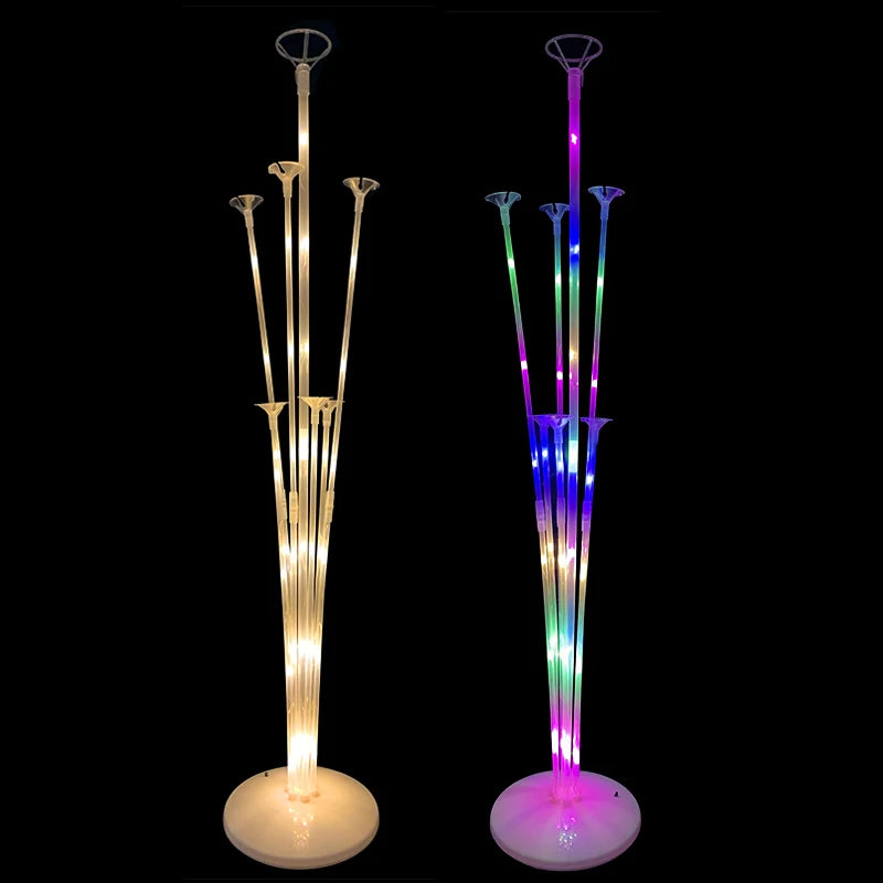 7Tubes Balloons Stand Balloon Holder Column Confetti Balloon Baby Shower Kids Birthday Party Wedding Decoration Supplies