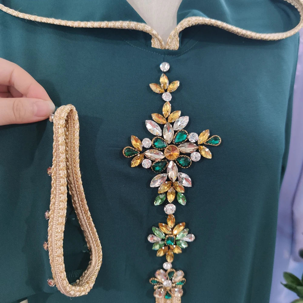 Ramadan Eid Abaya Dubai Turkey Muslim Hijab Long Dress Islamic Clothing African Dresses For Women Robe Musulmane Djellaba Femme