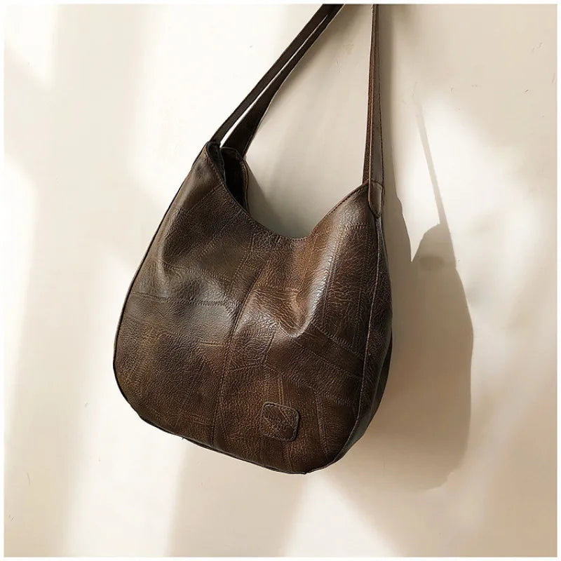 Yogodlns Vintage Women Hand Bag Designers Luxury Handbags Women Shoulder Tote Female Top-handle Bags Fashion Brand