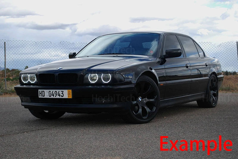 High Quality SMD Cotton Light Switchback LED Angel Eye Ring Kit For BMW E30 E32 E34 Car Accessories