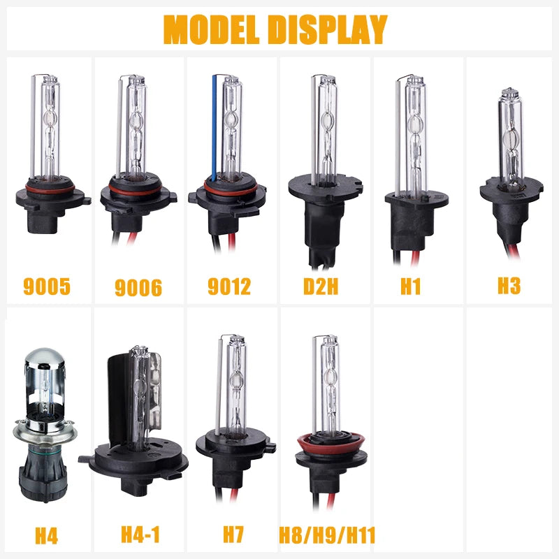 AC 12V 55W Ultra Canbus Fast bright Car HID headlight kit Xenon Ballast D2H D2S 9012 H1 H7 H11 9005 9012 HIR2 H4 Bi-Xenon