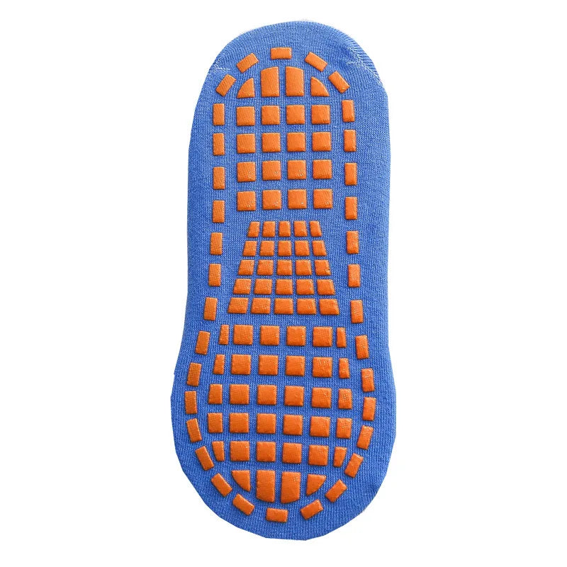Cotton Kids Adults Anti-Slip Sock Trampoline Sock Cotton Breathable Short Socks Elasticity Sport Boy Girl Outside Child Socks