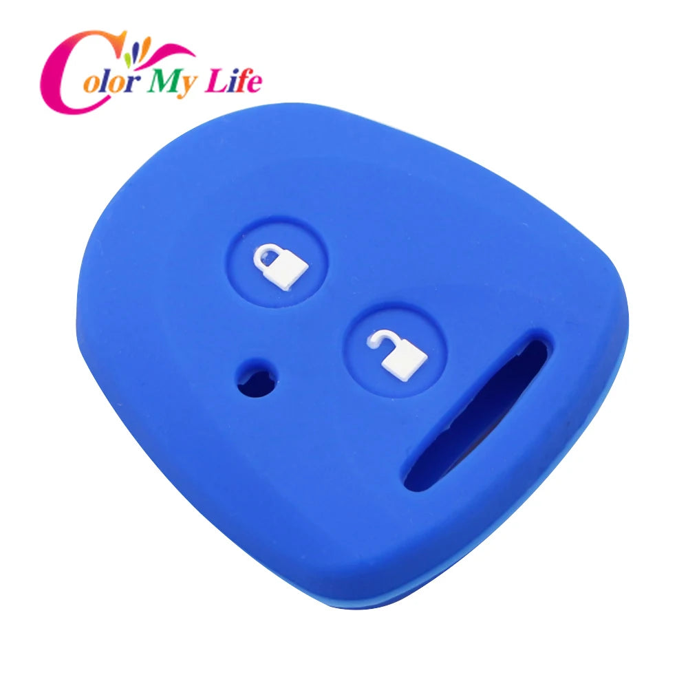Silicone Car Key Cover Cap Case Protect for TOYOTA Grand WIGO Avanza Daihatsu Xenia for PERODUA Alza Myvi Axia Perodua Remote
