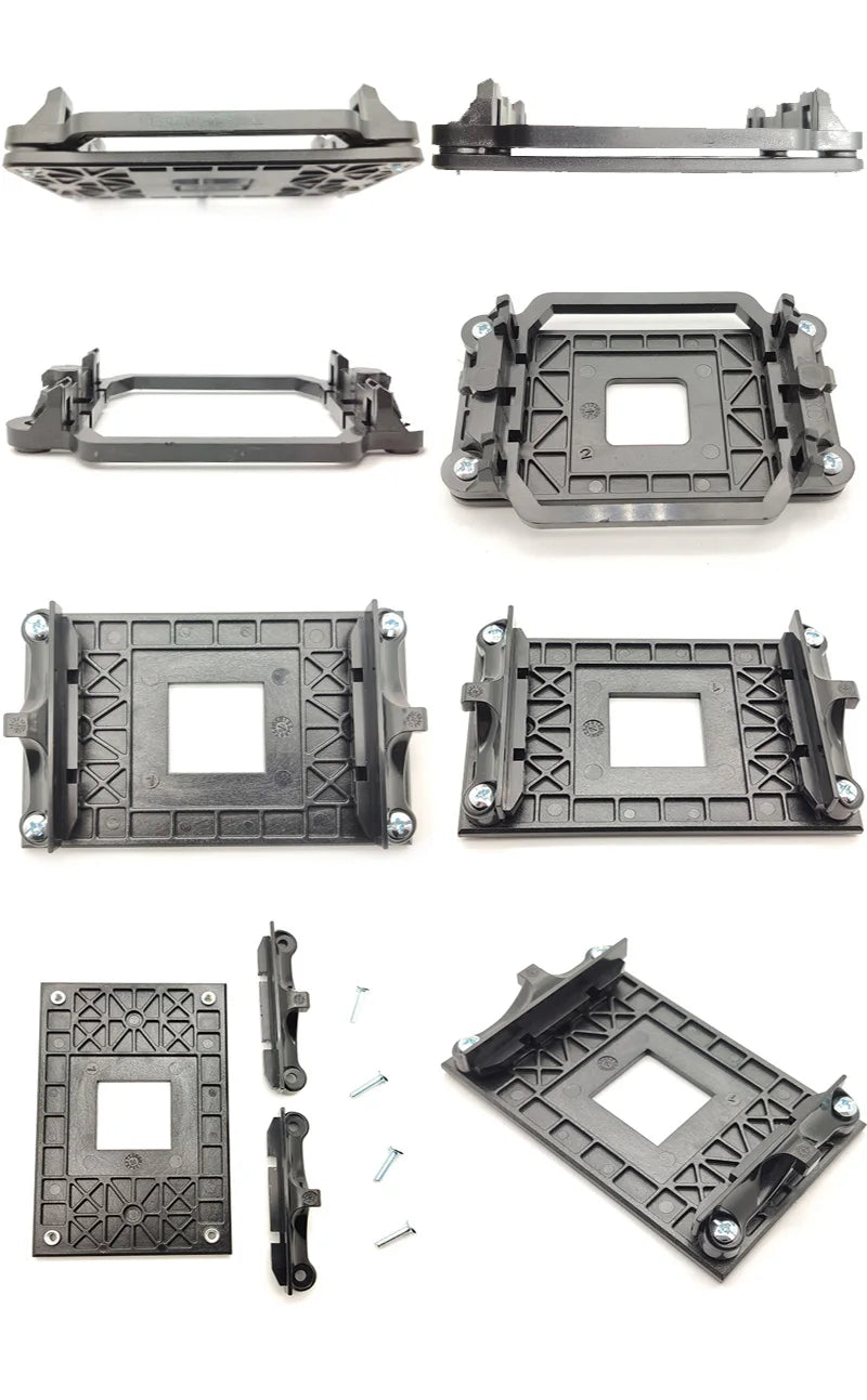 For motherboard socket AMD AM4/AM3/AM2/AM2+/FM2/FM2+/FM1/940 CPU cooler bracket base CPU fan Plastic stents framework frame