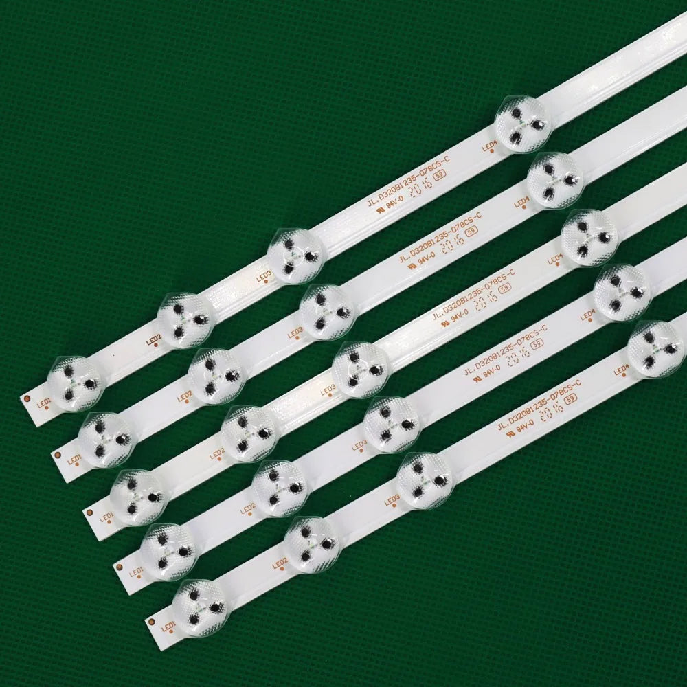 New10pcs/lot 11LED 575mm LED Backlight Strip Replacement for VESTEL 32D1334DB VES315WNDL-01 VES315WNDS-2D-R02 VES315WNDA-01