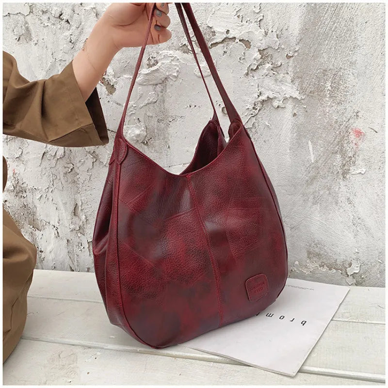 Yogodlns Vintage Women Hand Bag Designers Luxury Handbags Women Shoulder Tote Female Top-handle Bags Fashion Brand