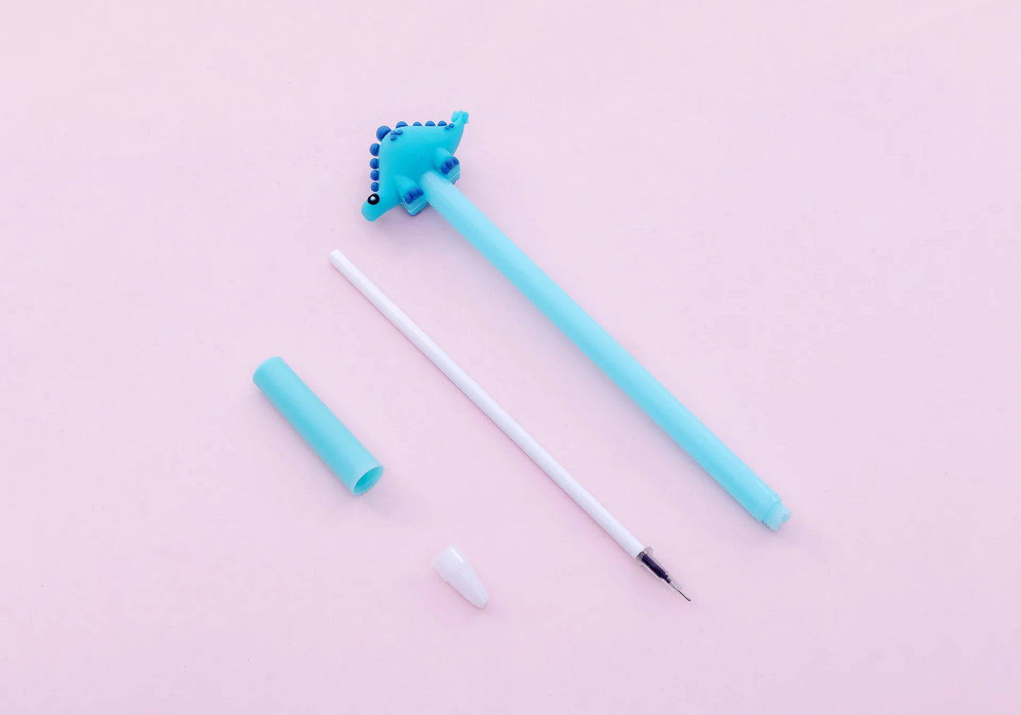 4 pcs/lot Cute Little Dinosaur 0.5mm Gel Pen Set Ink Pen Promotional Gift Stationery School & Office Supply