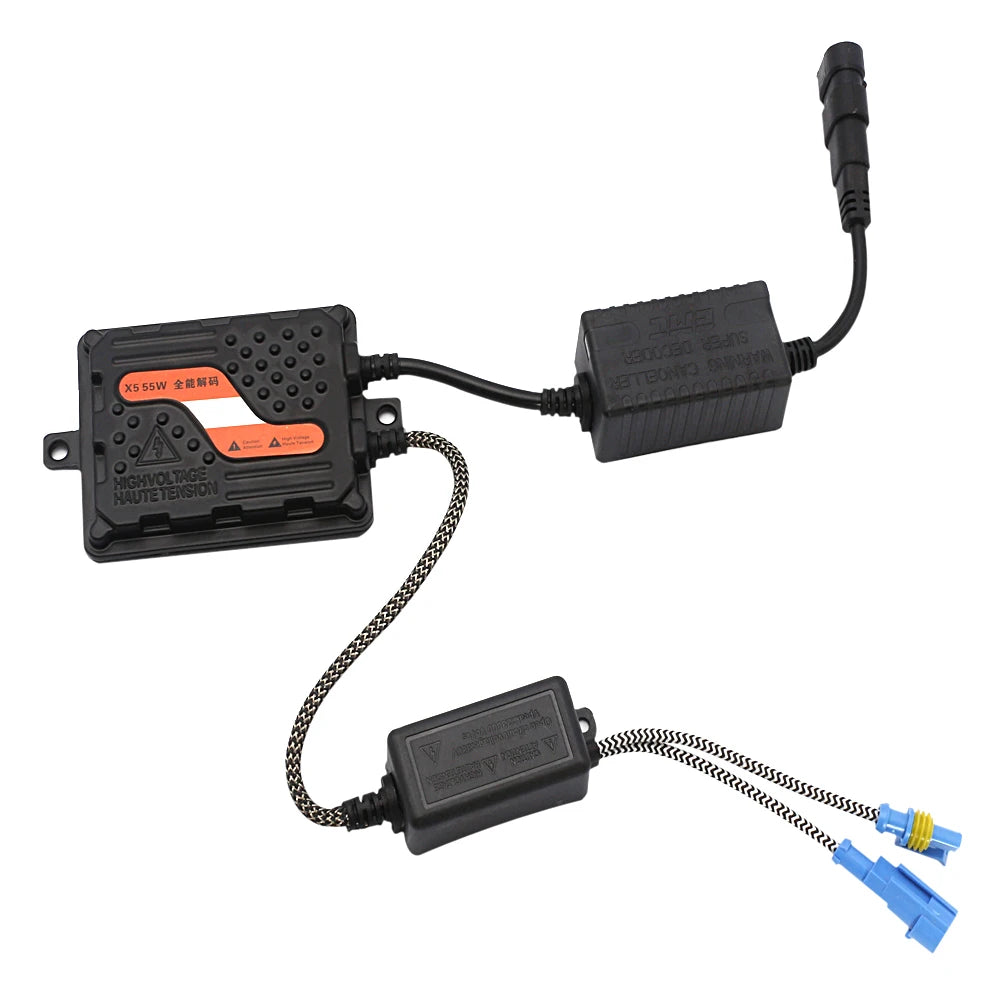 AC 12V 55W Ultra Canbus Fast bright Car HID headlight kit Xenon Ballast D2H D2S 9012 H1 H7 H11 9005 9012 HIR2 H4 Bi-Xenon