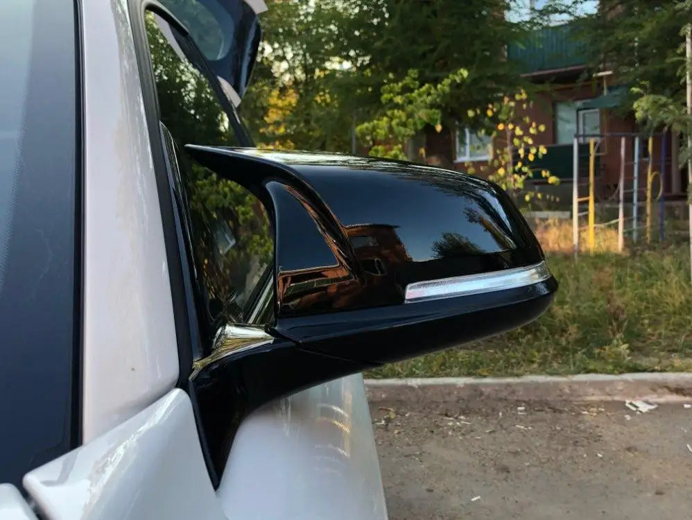 Rearview Mirror Cover Side Wing Rear View Mirror Case Cover Glossy Black For BMW serie 1 2 3 4 F20 F21 F22 F30 F32 F36 X1 F87 M3