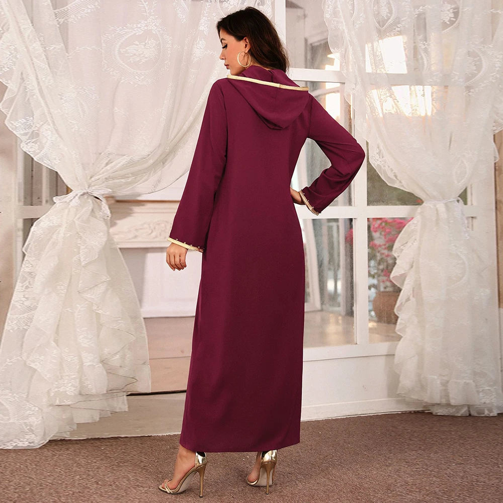 Ramadan Eid Abaya Dubai Turkey Muslim Hijab Long Dress Islamic Clothing African Dresses For Women Robe Musulmane Djellaba Femme