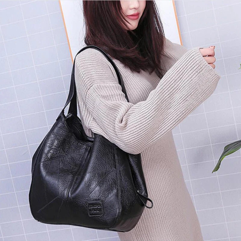 Yogodlns Vintage Women Hand Bag Designers Luxury Handbags Women Shoulder Tote Female Top-handle Bags Fashion Brand