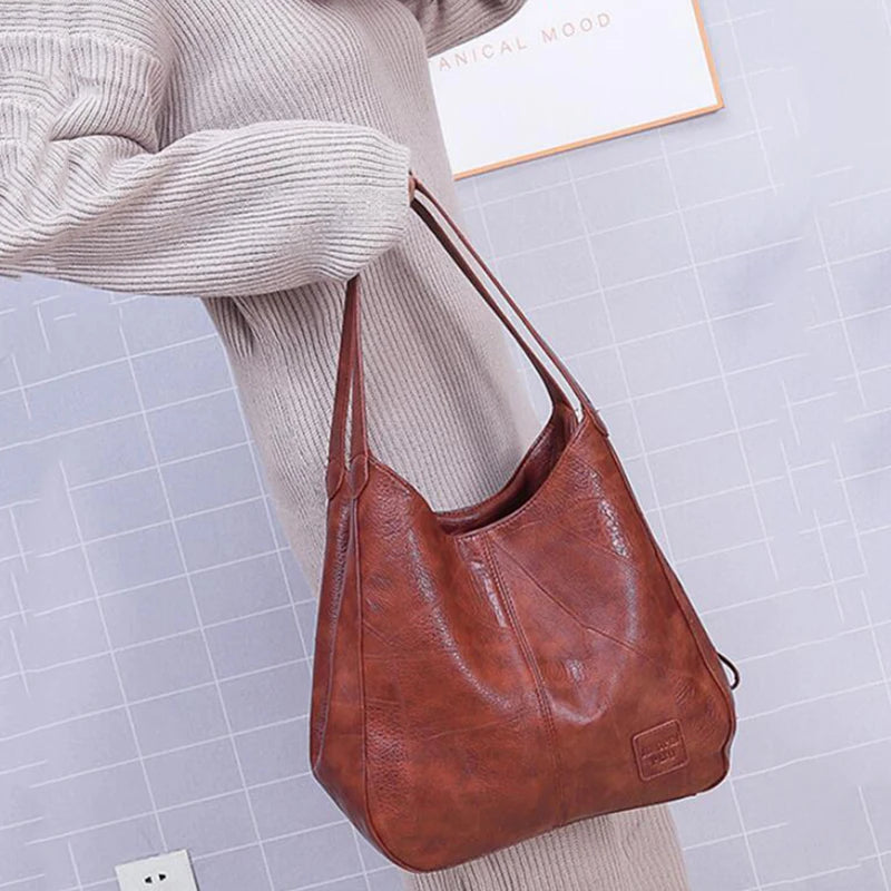 Yogodlns Vintage Women Hand Bag Designers Luxury Handbags Women Shoulder Tote Female Top-handle Bags Fashion Brand