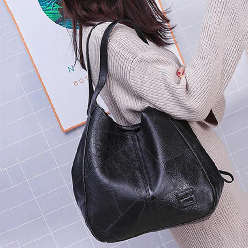 Yogodlns Vintage Women Hand Bag Designers Luxury Handbags Women Shoulder Tote Female Top-handle Bags Fashion Brand