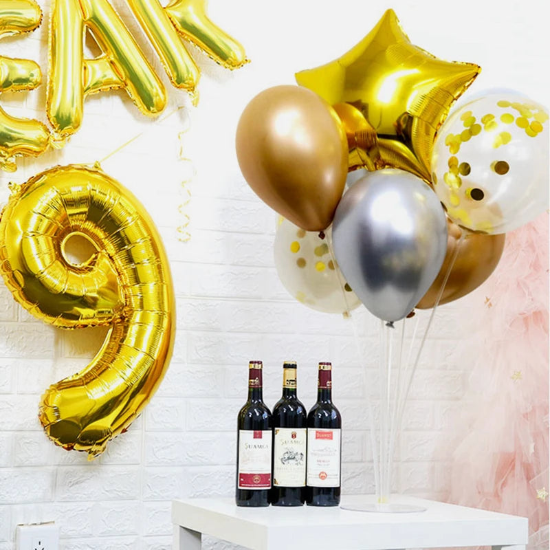 7Tubes Balloons Stand Balloon Holder Column Confetti Balloon Baby Shower Kids Birthday Party Wedding Decoration Supplies