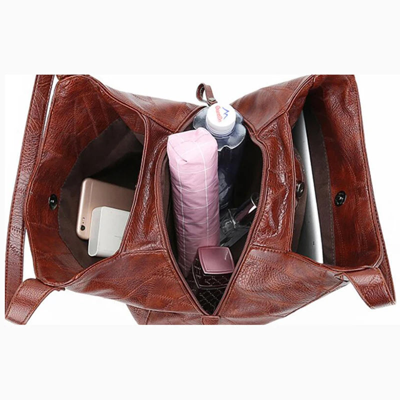 Yogodlns Vintage Women Hand Bag Designers Luxury Handbags Women Shoulder Tote Female Top-handle Bags Fashion Brand