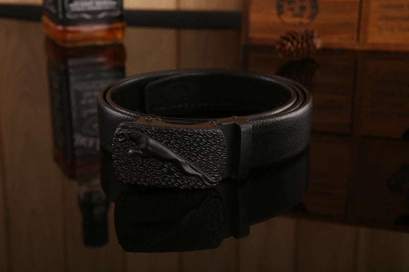 gold buckle jaguar mens belts luxury 2020 new hot designer strap high quality fiber leather 160 cm 150 140 automatic 170 180 130