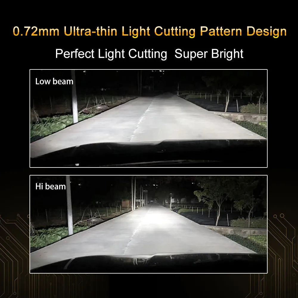 EURS H4 Led Car headlight Canbus Light Led H4 hi/lo beam 3000K 4300K 6000K fighter H4 Car Motorcycle Headlamp 12V 24V Auto lamps