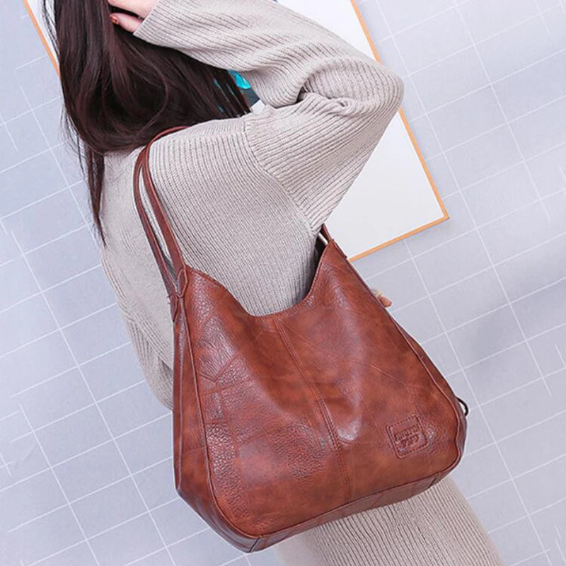 Yogodlns Vintage Women Hand Bag Designers Luxury Handbags Women Shoulder Tote Female Top-handle Bags Fashion Brand