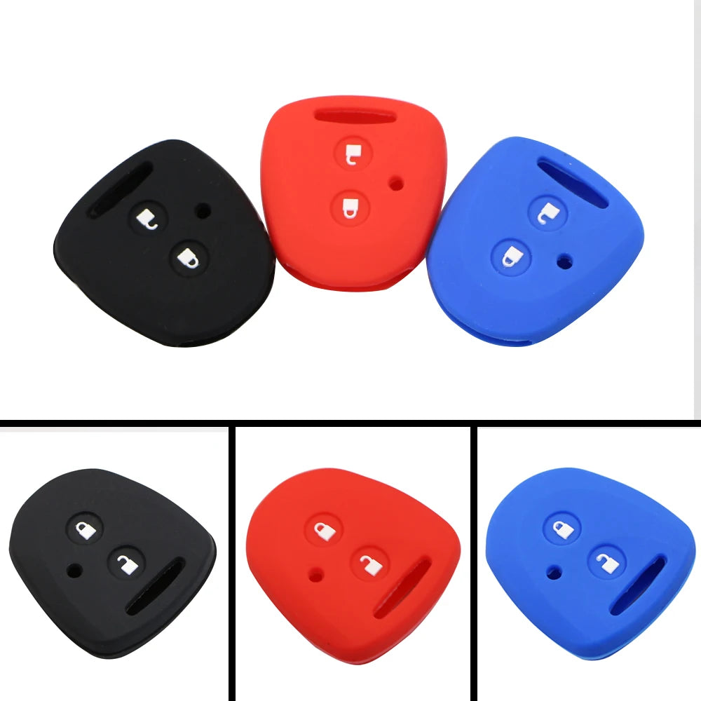 Silicone Car Key Cover Cap Case Protect for TOYOTA Grand WIGO Avanza Daihatsu Xenia for PERODUA Alza Myvi Axia Perodua Remote