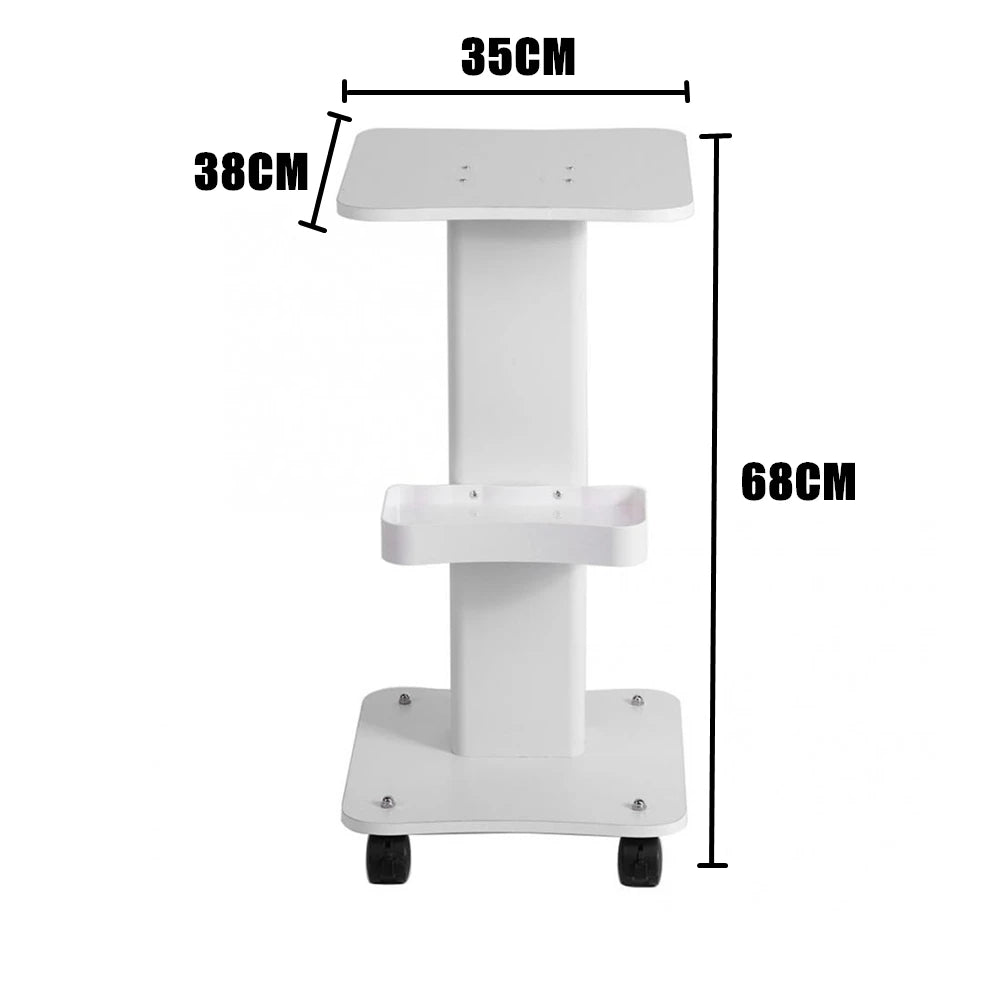 ABS Beauty Salon Trolley Salon Use Pedestal Rolling Cart Wheel Aluminum Stand Personal Care Appliance Parts