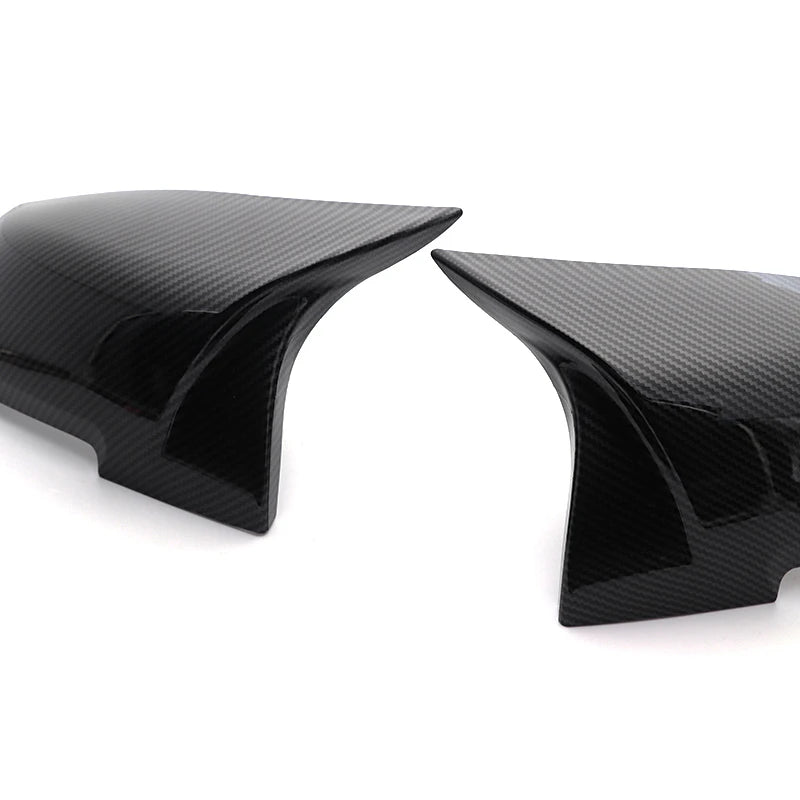 Rearview Mirror Cover Side Wing Rear View Mirror Case Cover Glossy Black For BMW serie 1 2 3 4 F20 F21 F22 F30 F32 F36 X1 F87 M3