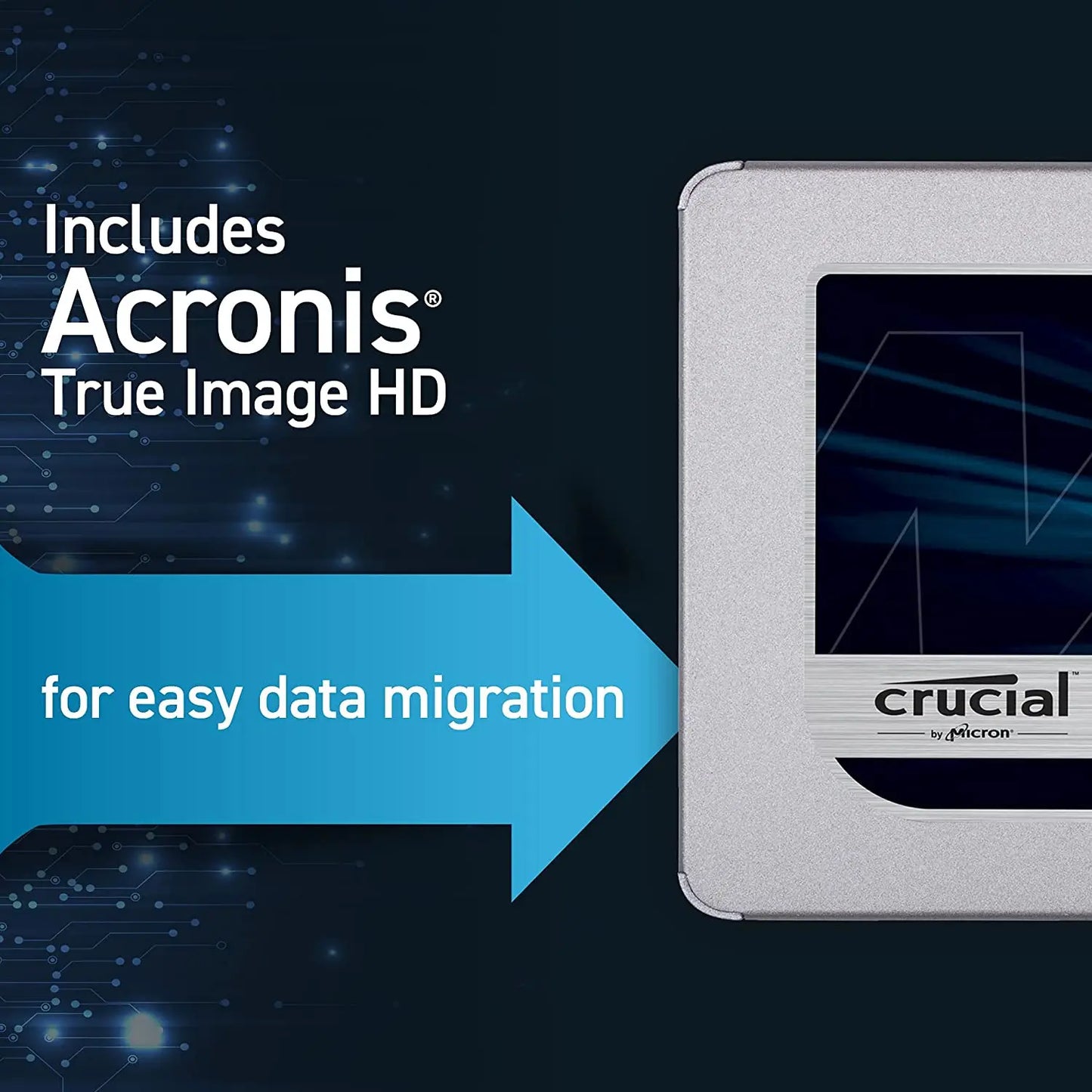 Crucial MX500 250GB 500GB 1000GB 2000GB 4000GB 3D NAND SATA3 2.5-Inch Internal SSD Internal Solid State Drive 5 years Warranty