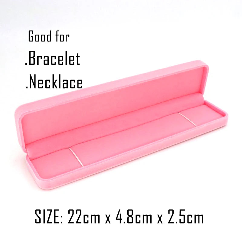 16 Style Lovely Cute Packaging Gift Jewelry Box Trinket Velvet Ring Earring Necklace Wedding Storage Display Holder Wholesale