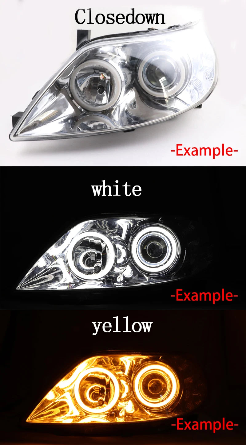 High Quality SMD Cotton Light Switchback LED Angel Eye Ring Kit For BMW E30 E32 E34 Car Accessories