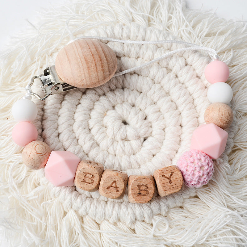 Baby Silicone Pacifier Clip Chain Gifts Dummy Nipples Holder Clips Teethers Toys Anti-lost Babies Accessories