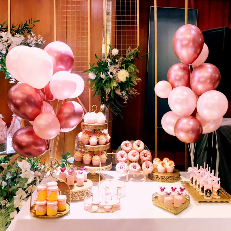 7Tubes Balloons Stand Balloon Holder Column Confetti Balloon Baby Shower Kids Birthday Party Wedding Decoration Supplies