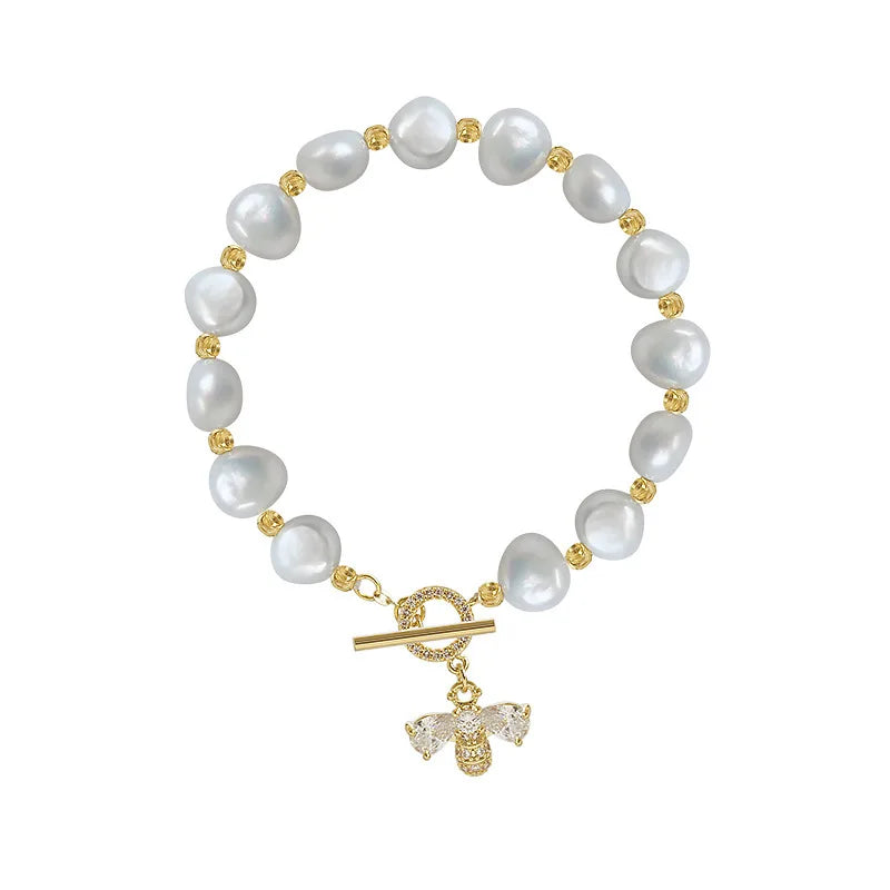 Gold Color Bracelet Set of Four Stainless Steel Sequins Rhinestone Bracelet Combination for Women Chain Bracelet Jewelry Gifts