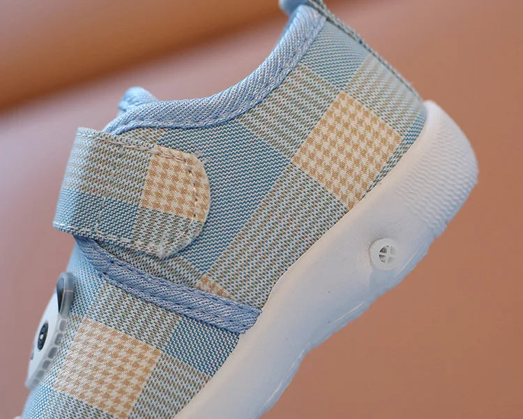Baby Casual Shoes Breathable Canvas Shoes Infant Baby Girls Boys Soft Bottom Anti Slip First Walkers Toddler Sneakers Prewalker