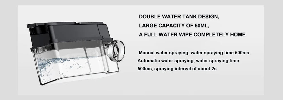 Purerobo W-S9S Window Cleaning Robot Smart APP& Remote Control Automatic Water Spray Clean Glass Electric Vacuum Cleaner Robot