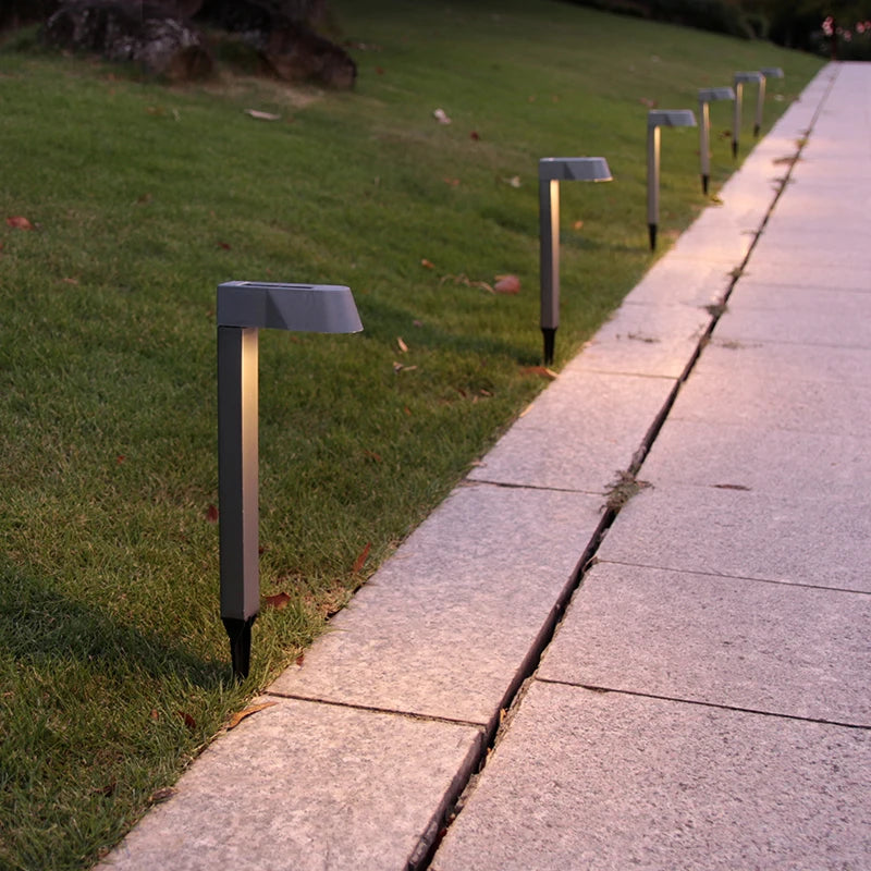 Solar LED Outdoor Lights Lawn Light Waterproof Solar Lawn Light Pathway Landscape Lamp Garden Decoration Home Yard Driveway Lawn