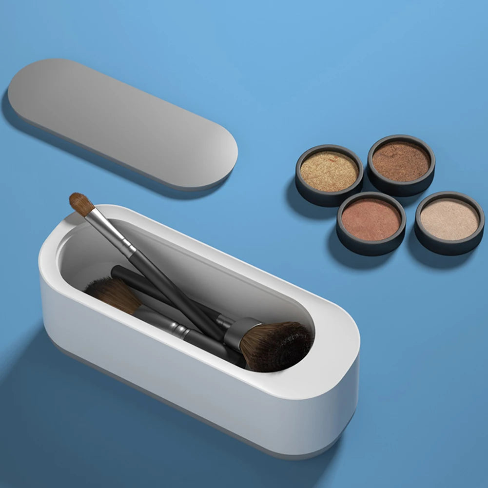 Plastic Vibration Wash Cleaner Multipurpose Ultrasonic Cleaner Washer Portable Electric Simple Operation for Everyday Objects