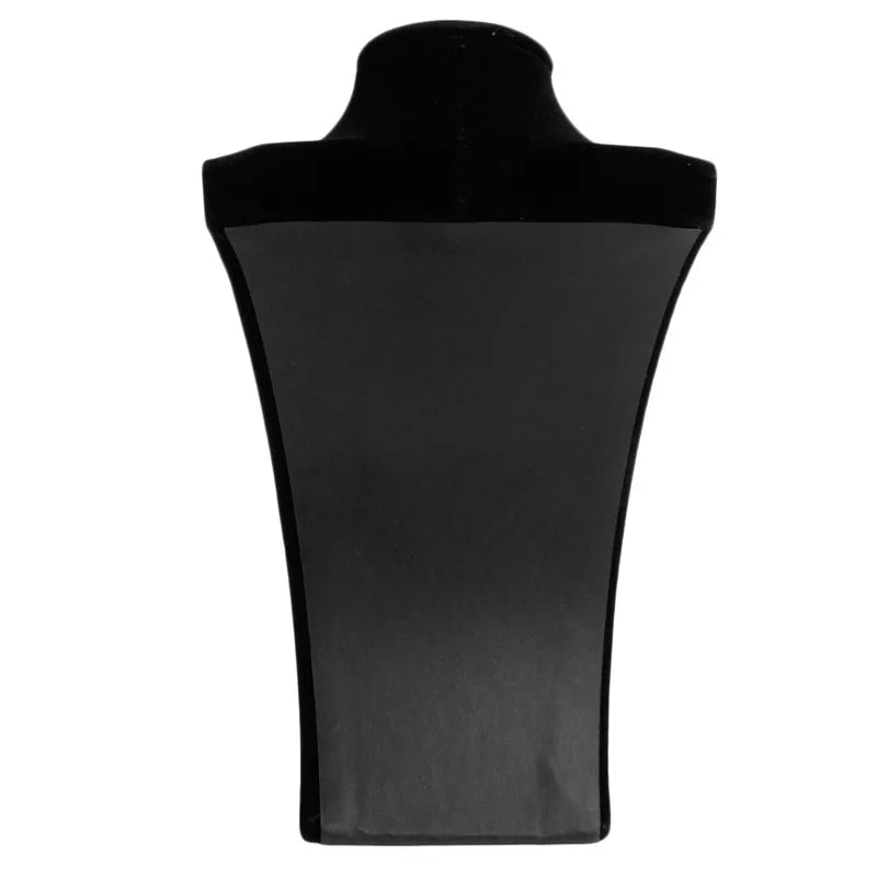 Faux Leather Mannequin Jewelry Necklace Display Holder Neck Bust Stand Showcase Show Decorate Hot