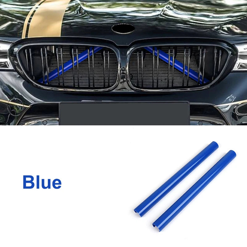 Car Front Grille Trim Strips for BMW F30 F31 F32 F33 F34 F36 F20 F21 F22 F23 G29 Car Sport Styling Decoration Accessories