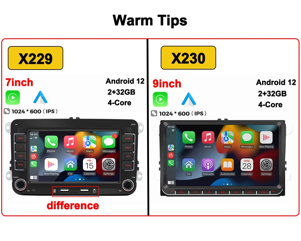 Android 13 Car Radio Carpaly For VW Volkswagen Golf 5 6 Touran Passat B6 Jetta MK5 Autoradio Multimedia Player Smart car systems