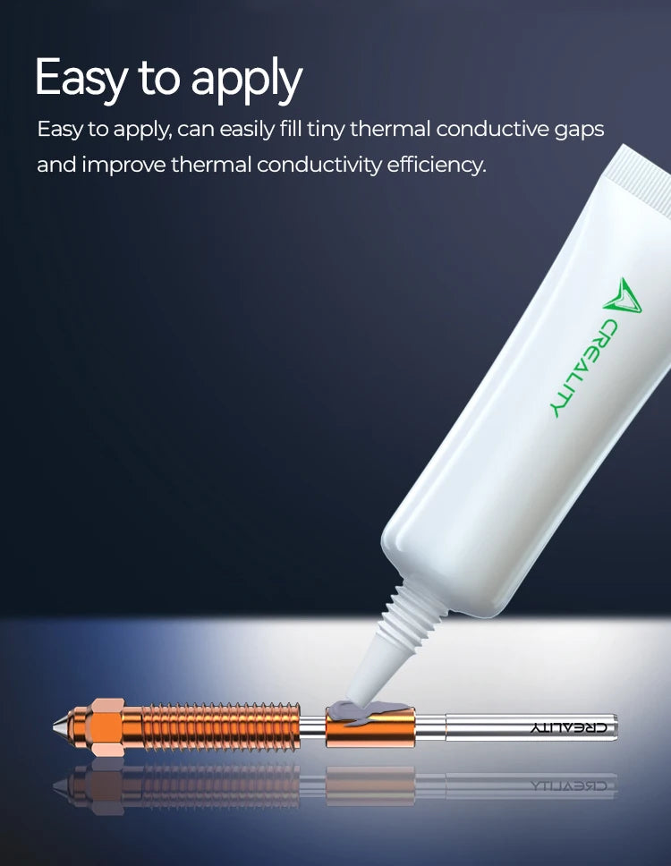 Creality Thermal Grease High Thermal Conductivity Non-conductive Non-corrosive For Ender 3 V3 SE/KE/Ender 3 V3 Plus/K1 Max/K1C