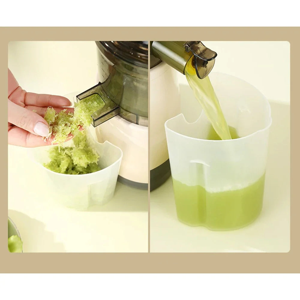 Houselin Slow Cold Press Juicer Machines Vegetable and Fruit, 500W Slow Masticating Juicer Machines with 7-inch Large Feed Chute