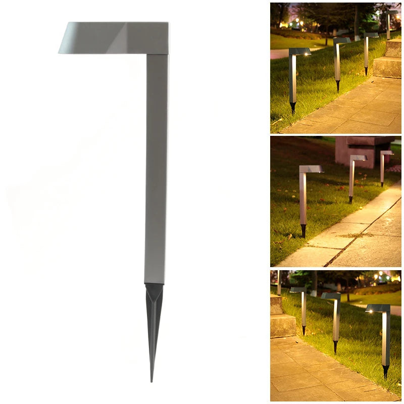 Solar LED Outdoor Lights Lawn Light Waterproof Solar Lawn Light Pathway Landscape Lamp Garden Decoration Home Yard Driveway Lawn