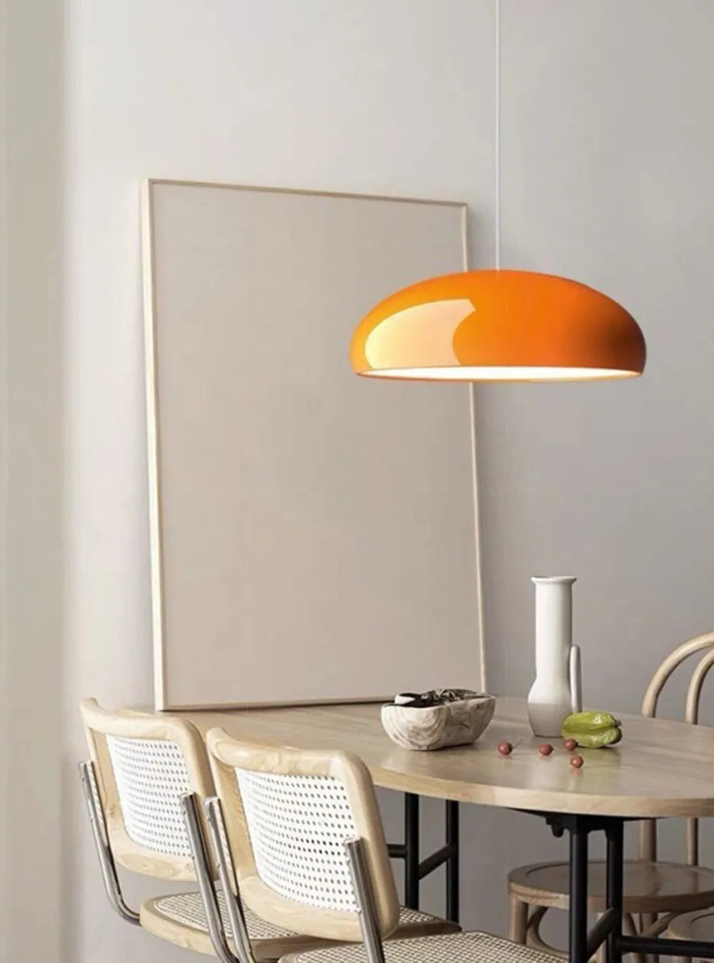 Nordic LED Pendant Light Macaron 35/45/60CM Round Hanging Luminaire Living Room Dining Room Caffee Home Lighting Decor Luminaire