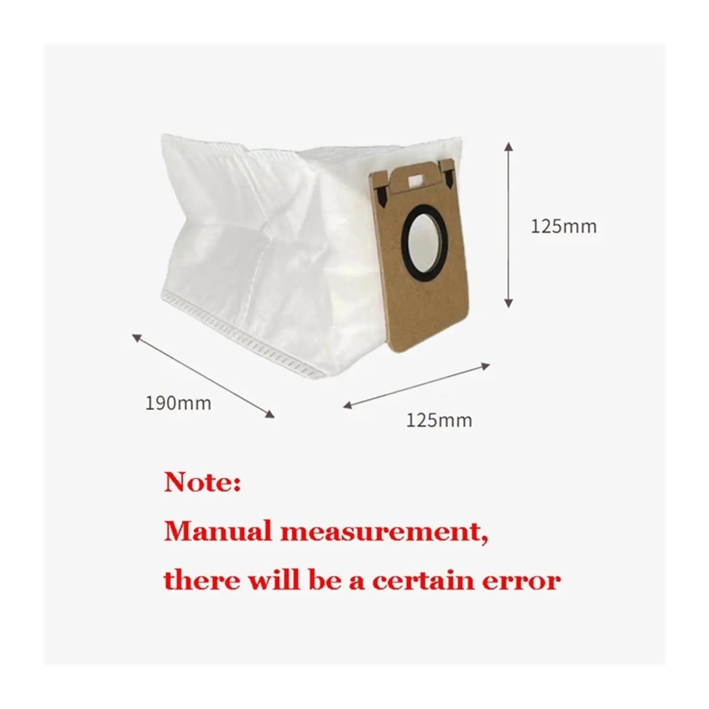 Dust Bag For Dreame Bot D10 Plus Accessories RLS3D Robot Vacuum Cleaner Bags Dirty Bag Replacement Spare Parts
